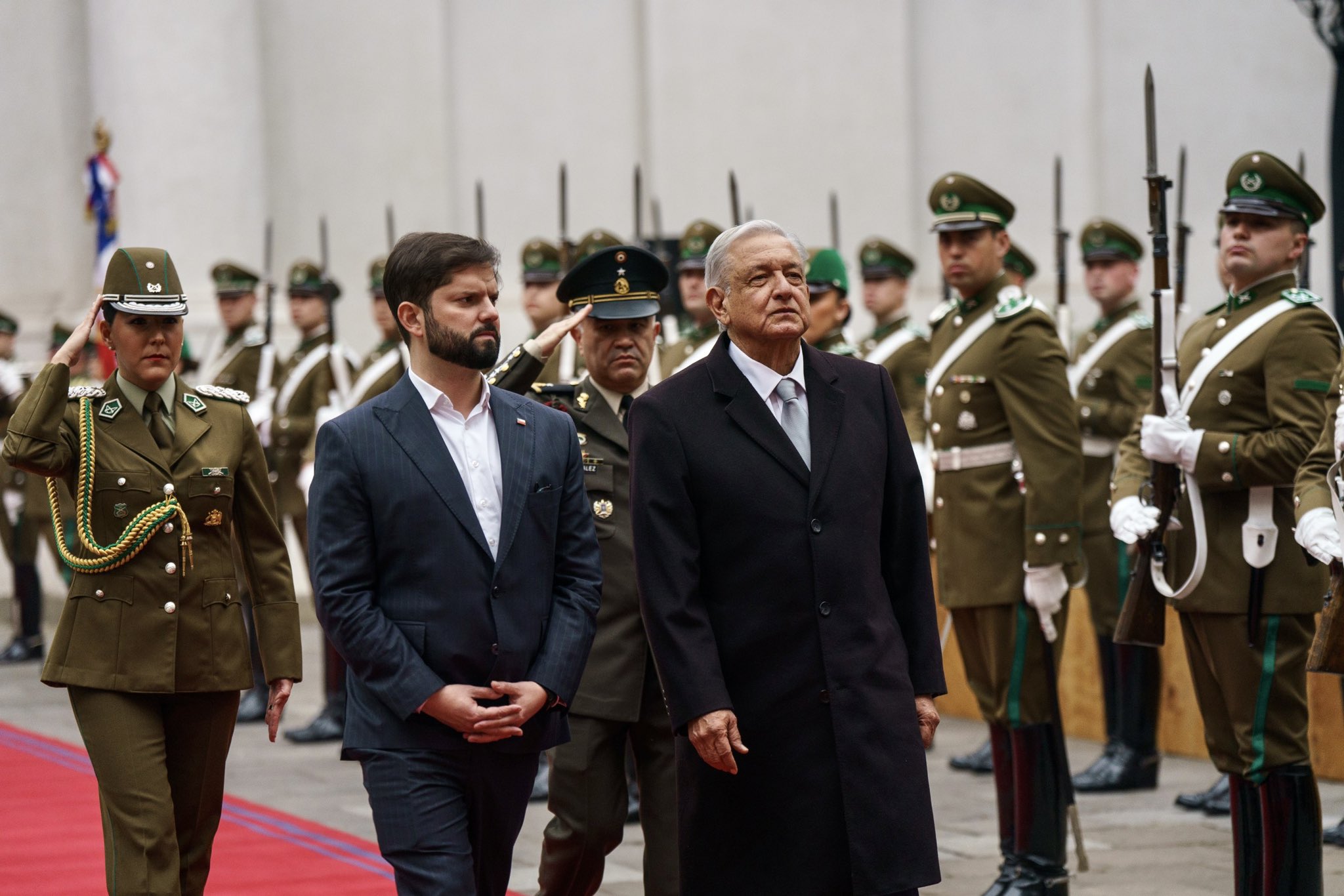 AMLO asiste al acto conmemorativo por Salvador Allende a 50 años del golpe de Estado