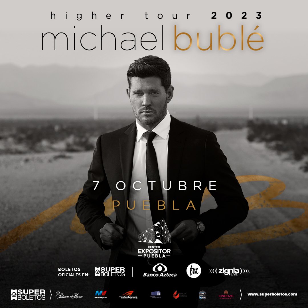 Puebla se prepara para recibir a Michael Bublé en uno de los eventos más esperados