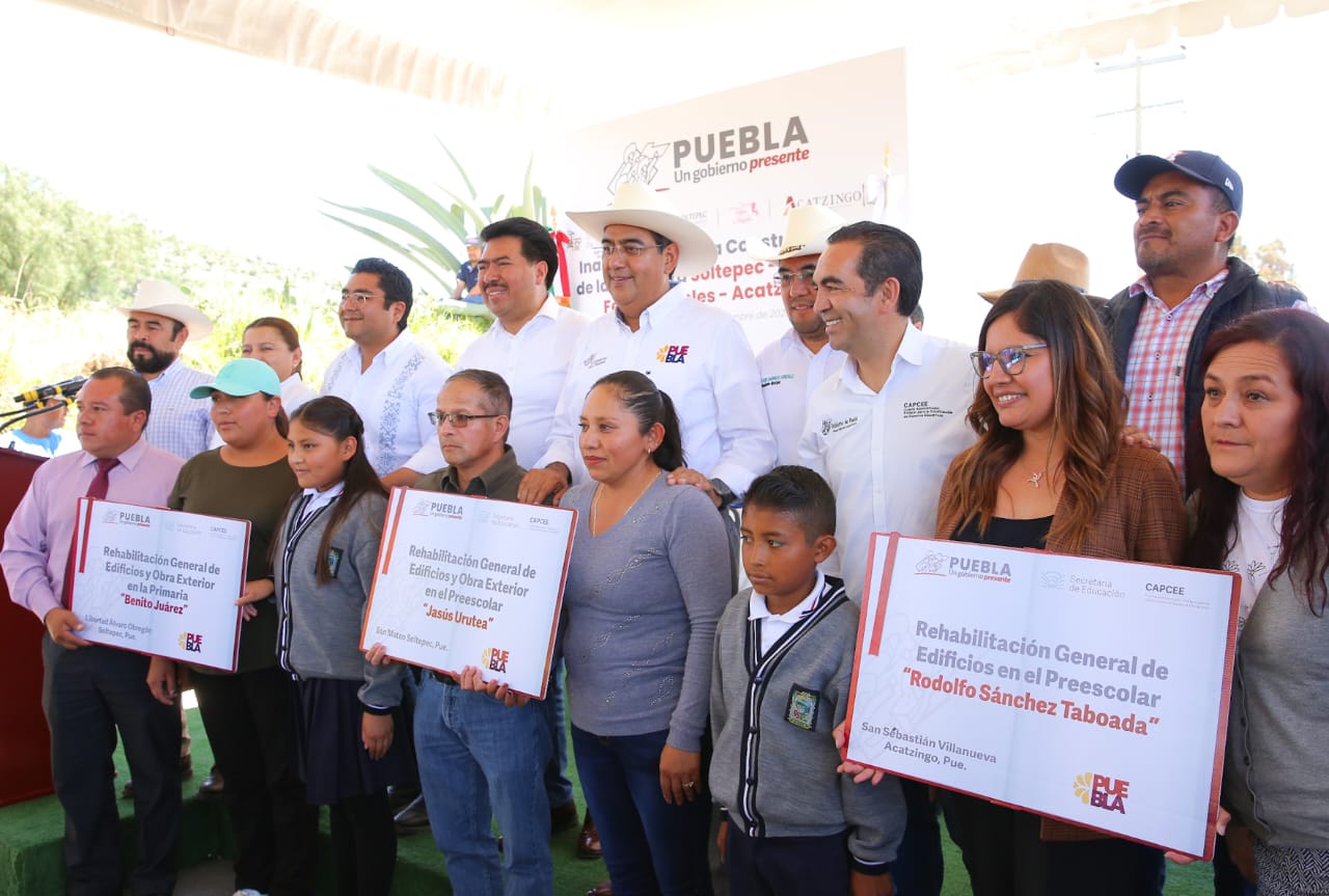 Con obra carretera de 46.7 mdp, gobierno estatal impulsa desarrollo de Soltepec, Felipe Ángeles y Acatzingo