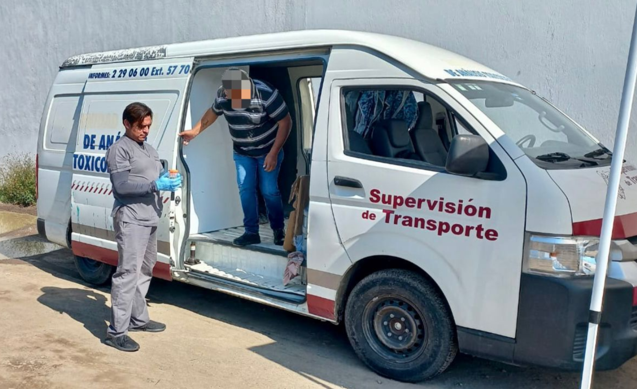 Supervisa SMT a operadores del transporte público mediante pruebas toxicológicas