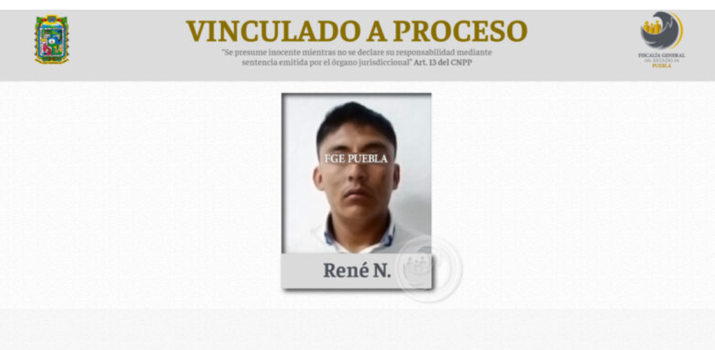 Acusan formalmente a René por el secuestro de una mujer en Izúcar de Matamoros