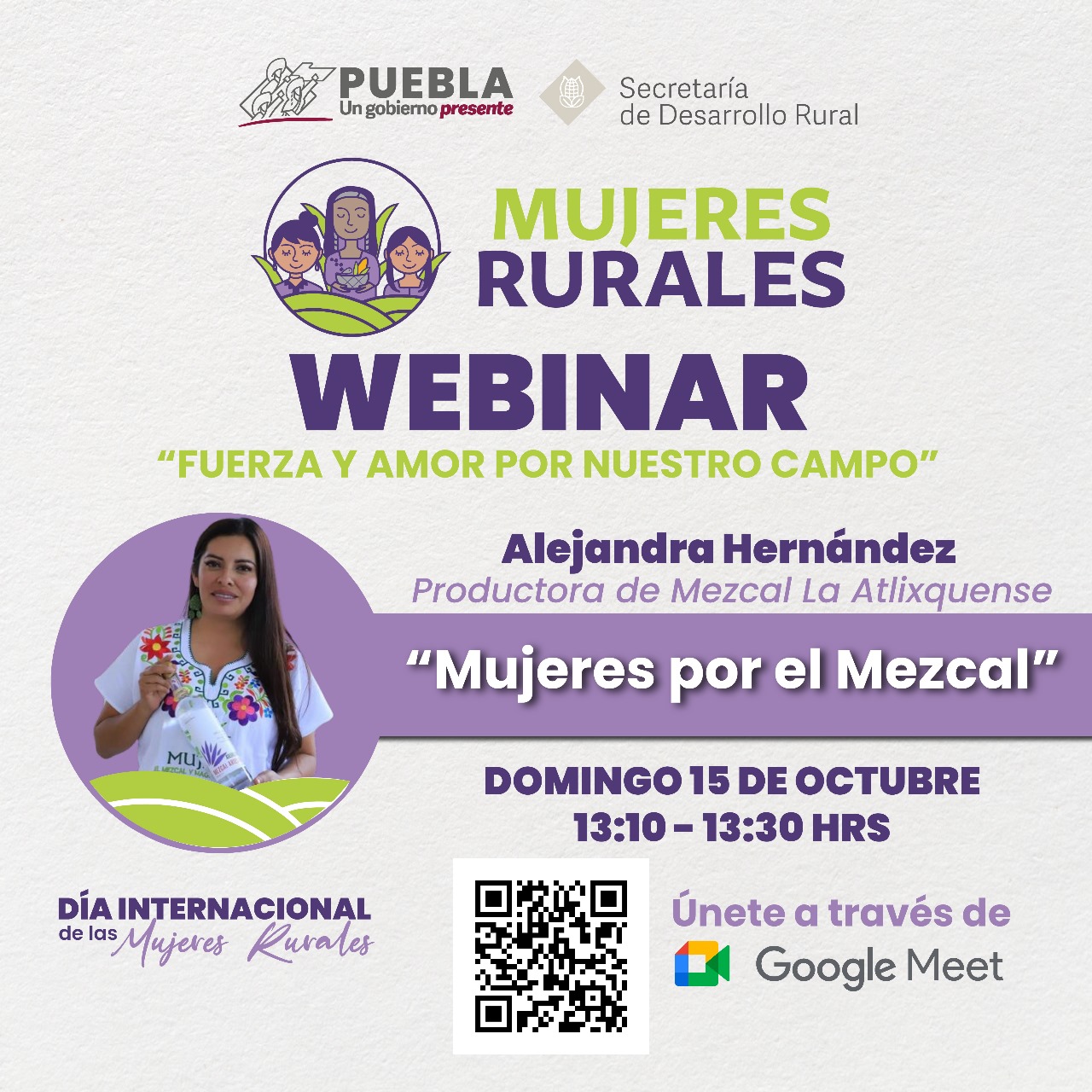 Conmemora gobierno de Puebla el Día Internacional de las Mujeres Rurales