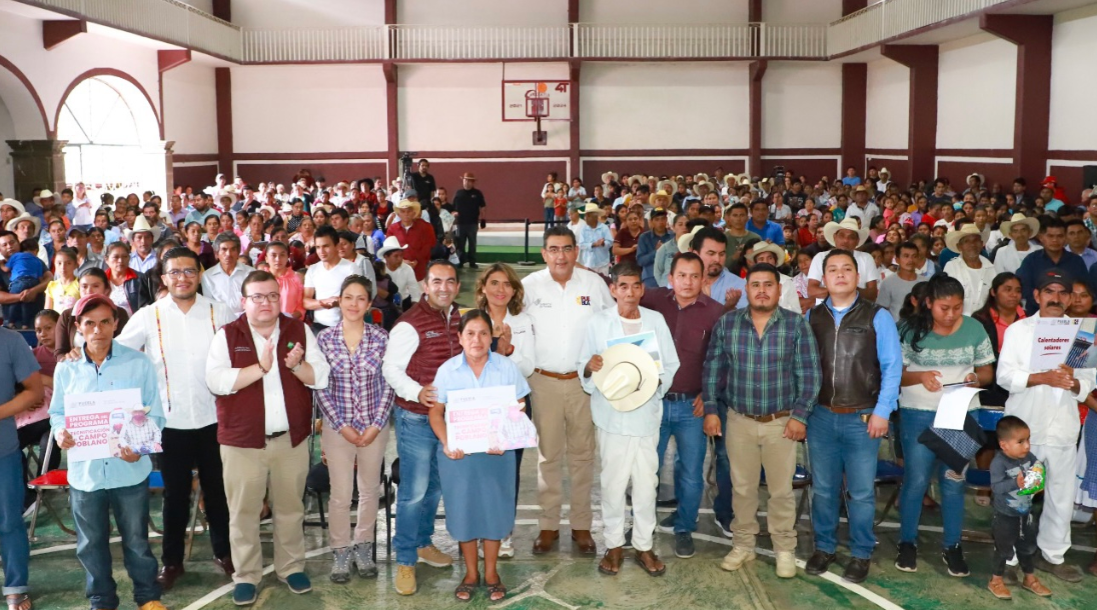 Hoy Puebla cuenta con un gobierno estatal presente que acelera hacia el futuro: Sergio Salomón