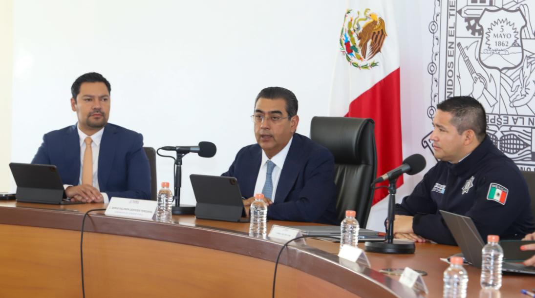 Combate Gobierno de Puebla delincuencia de manera frontal y sin titubeo