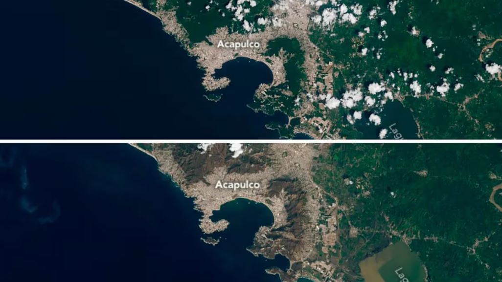Imágenes que muestran cómo quedó Acapulco después del paso de ‘Otis’