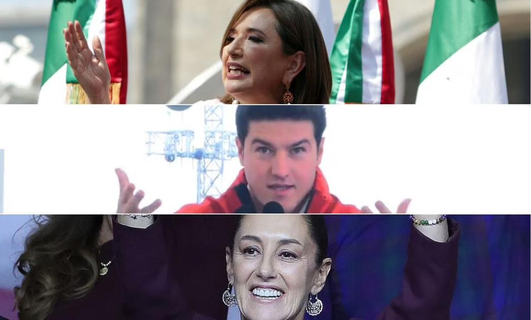 Claudia Sheinbaum, Xóchitl Gálvez y Samuel García inician esta nueva etapa hacia 2024