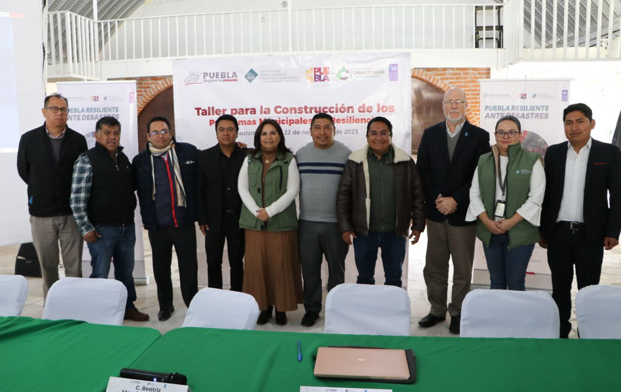 Puebla, referente internacional en prevención ante desastres naturales: Manrique