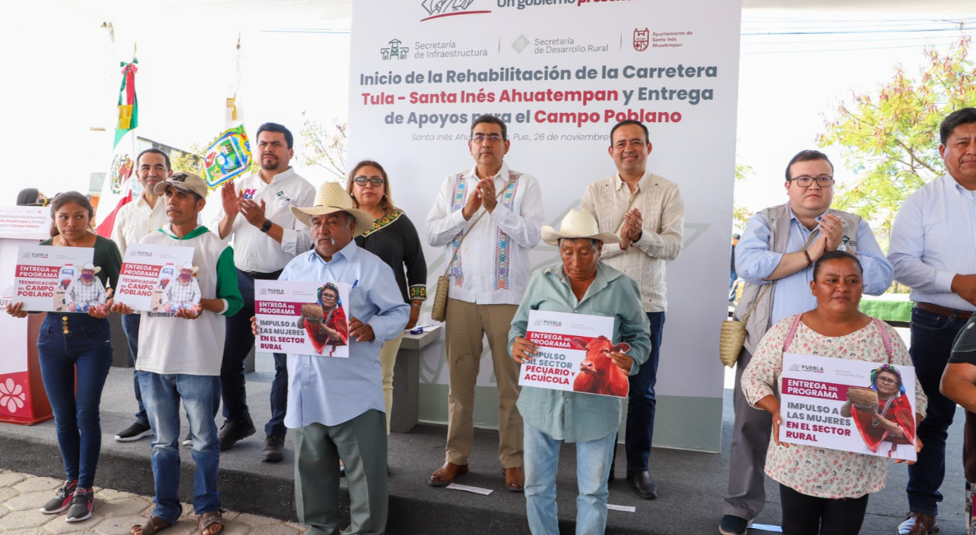 Utiliza gobierno de Puebla el poder para cambiar vidas: Sergio Salomón