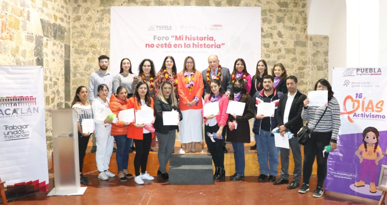 Incentiva gobierno de Puebla a servidoras públicas en creación de redes de apoyo