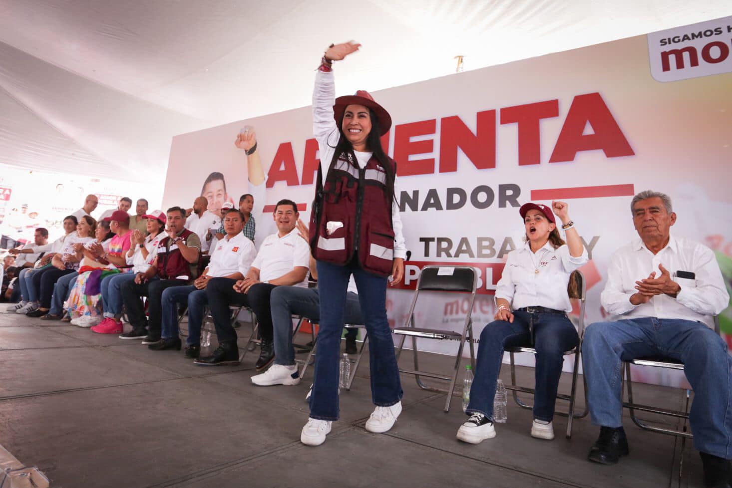 Nora Escamilla enfatiza el compromiso de Morena con el desarrollo integral de Puebla