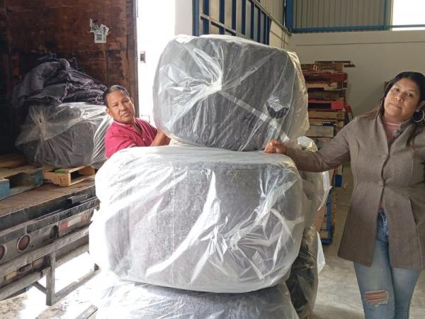 SEDIF alista cobertores para familias afectadas por intensas lluvias