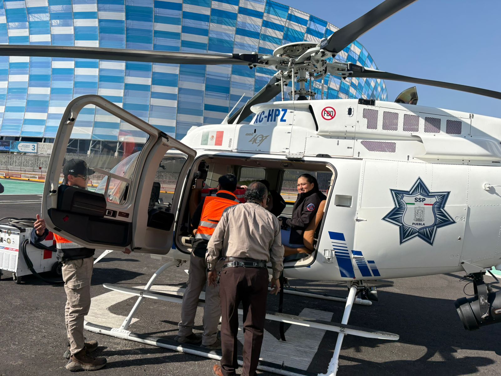 Gobierno Estatal de Puebla coordina traslado aéreo de órganos para trasplante en CDMX