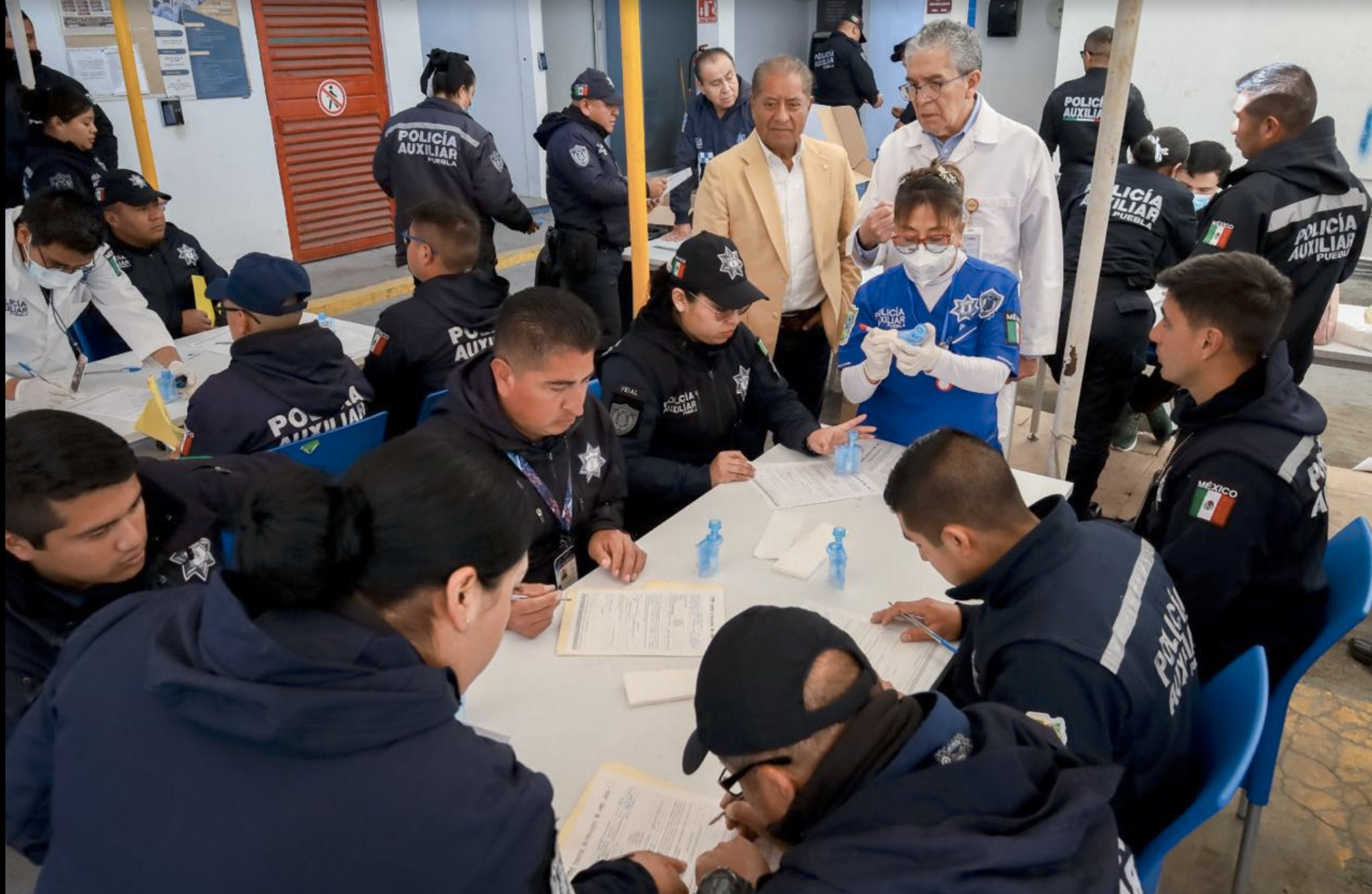 Policía Auxiliar refuerza procesos de inclusión a la Licencia Oficial Colectiva 38