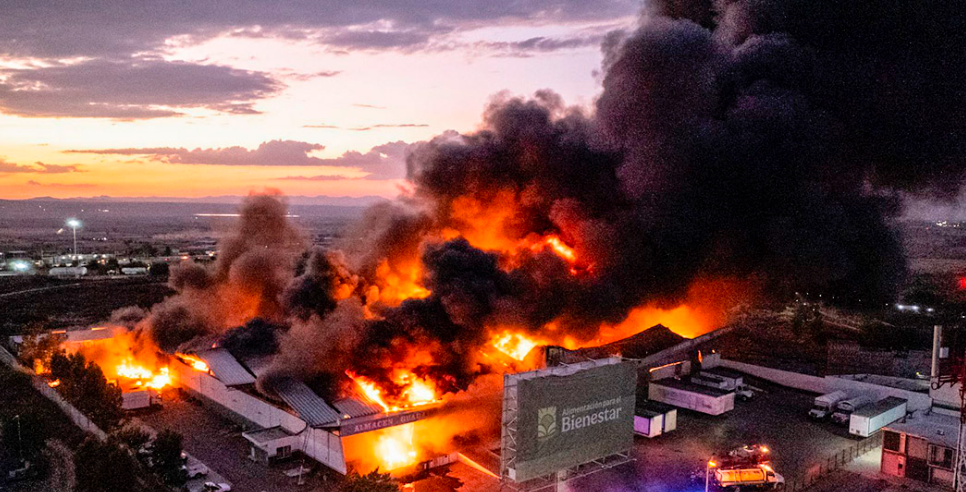 FGR debe investigar incendio en bodega de frijol en Zacatecas: Sheinbaum