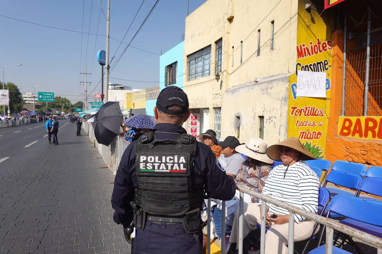 Más de 440 elementos de la SSP vigilarán desfile del 5 de Mayo
