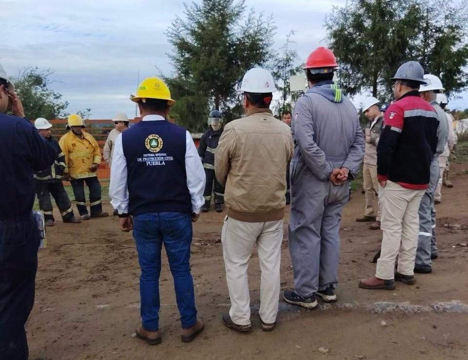 Protección Civil Estatal y Pemex atienden de forma oportuna fuga de gas en Tlalancaleca