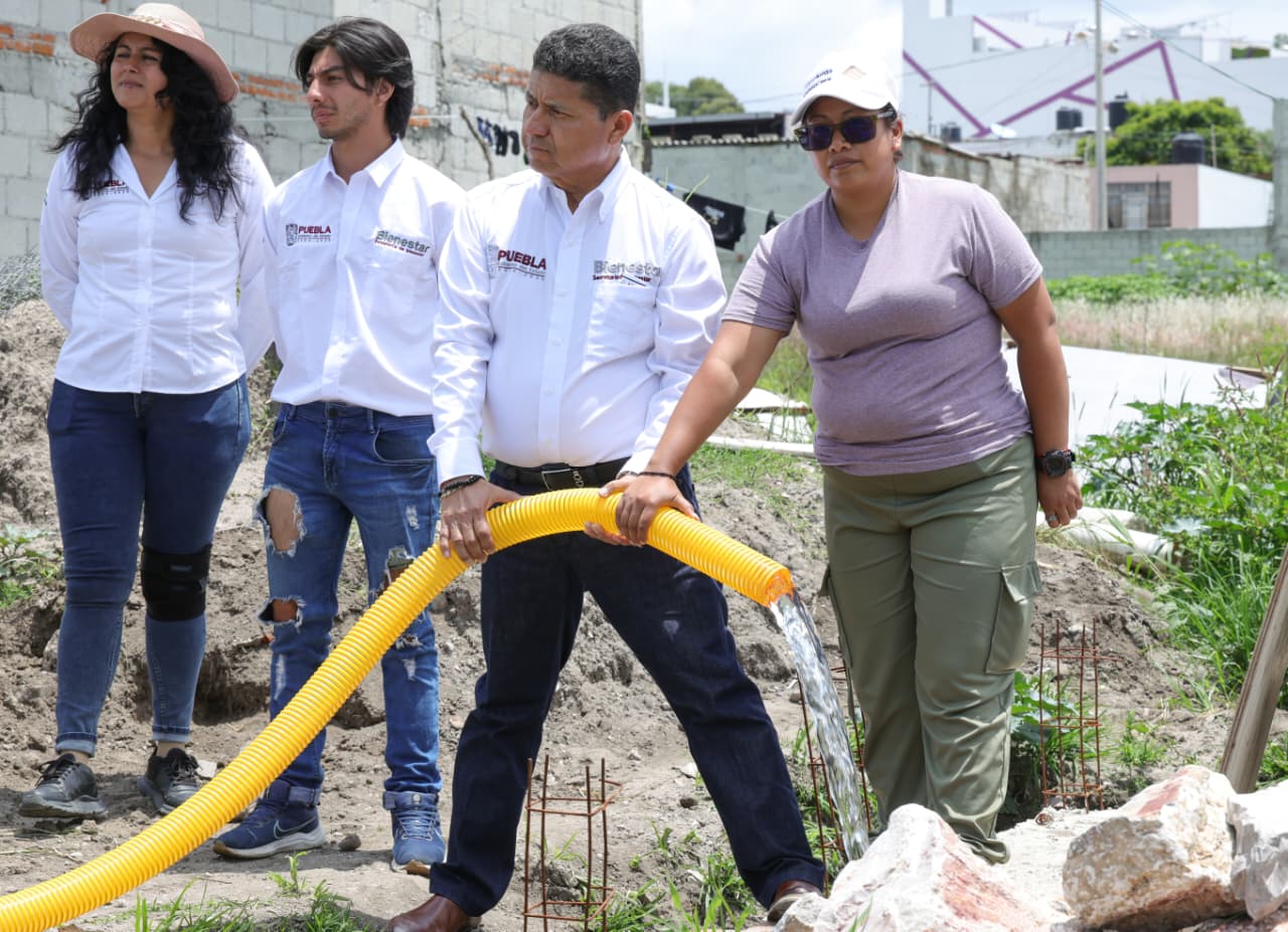 Gobierno Estatal lleva Agua para el Bienestar a colonias con desabasto