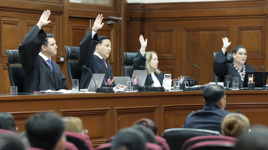 Ministros de la SCJN conmemoran primer aniversario de elección judicial