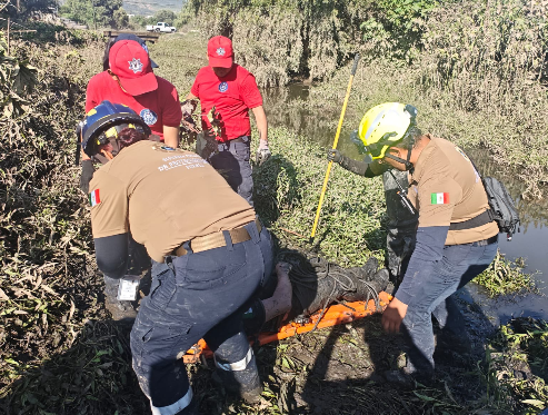Protección Civil y cuerpos de emergencia localizan a oficial de Ocoyucan