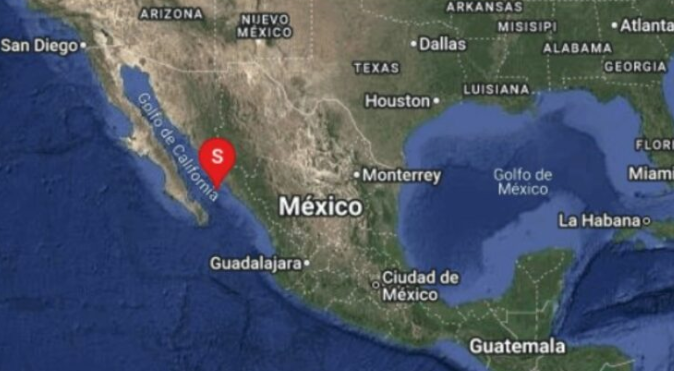Sismo de magnitud 6.1 sorprende a Sinaloa