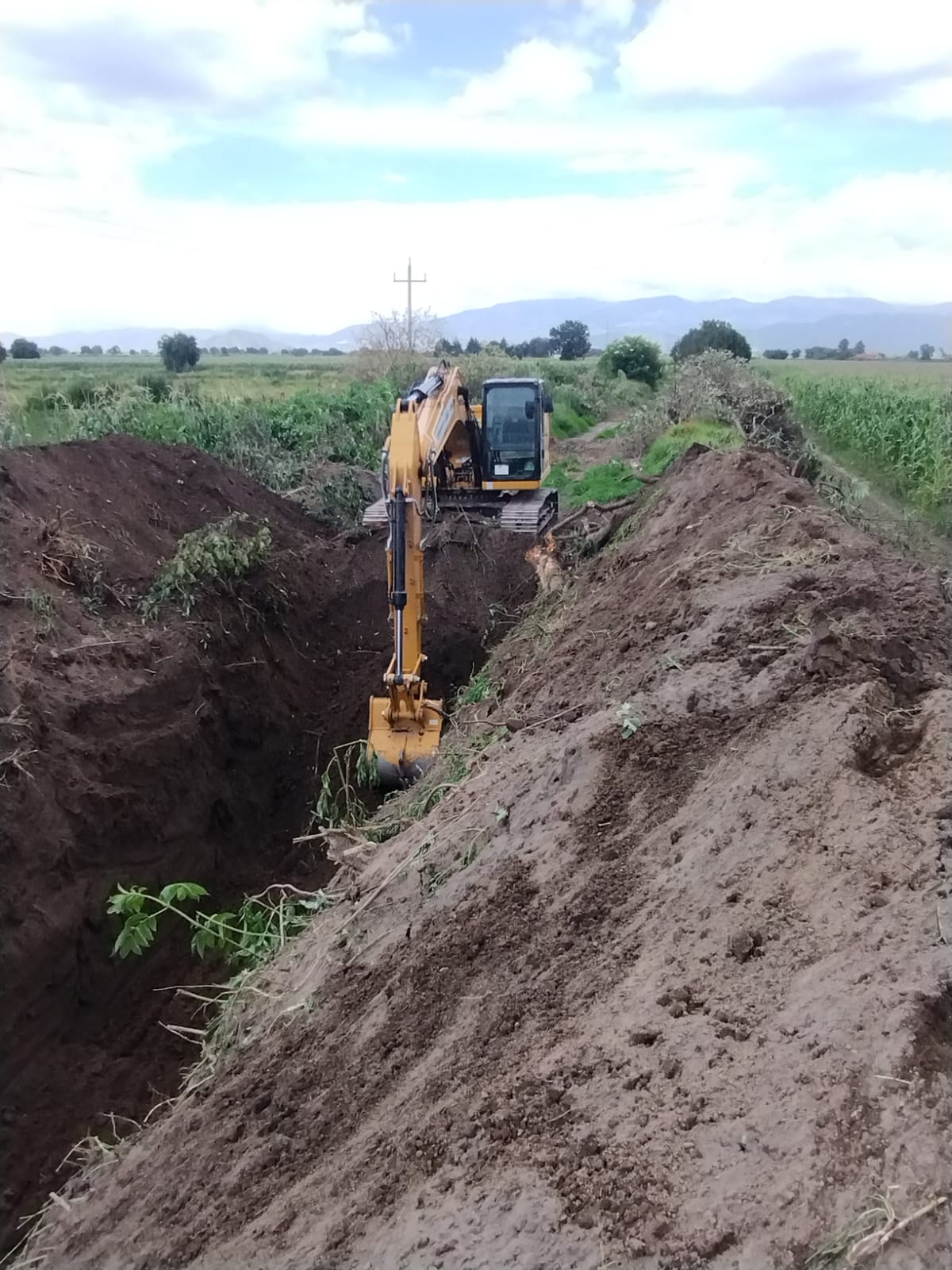 Gobierno del Estado rehabilitó la barranca Xaltenco en San Nicolás Buenos Aires