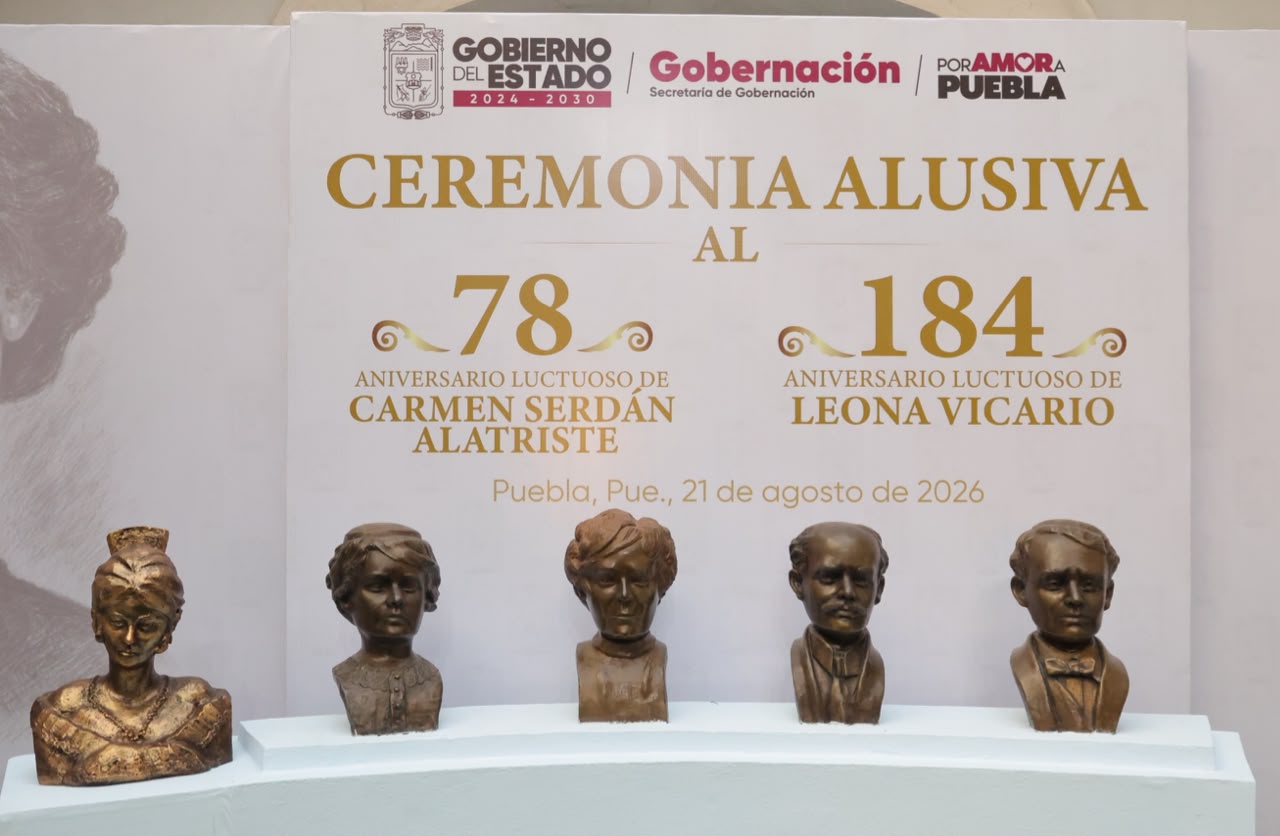 Heroínas de la patria inspiran memoria, libertad, justicia y transformación en Puebla