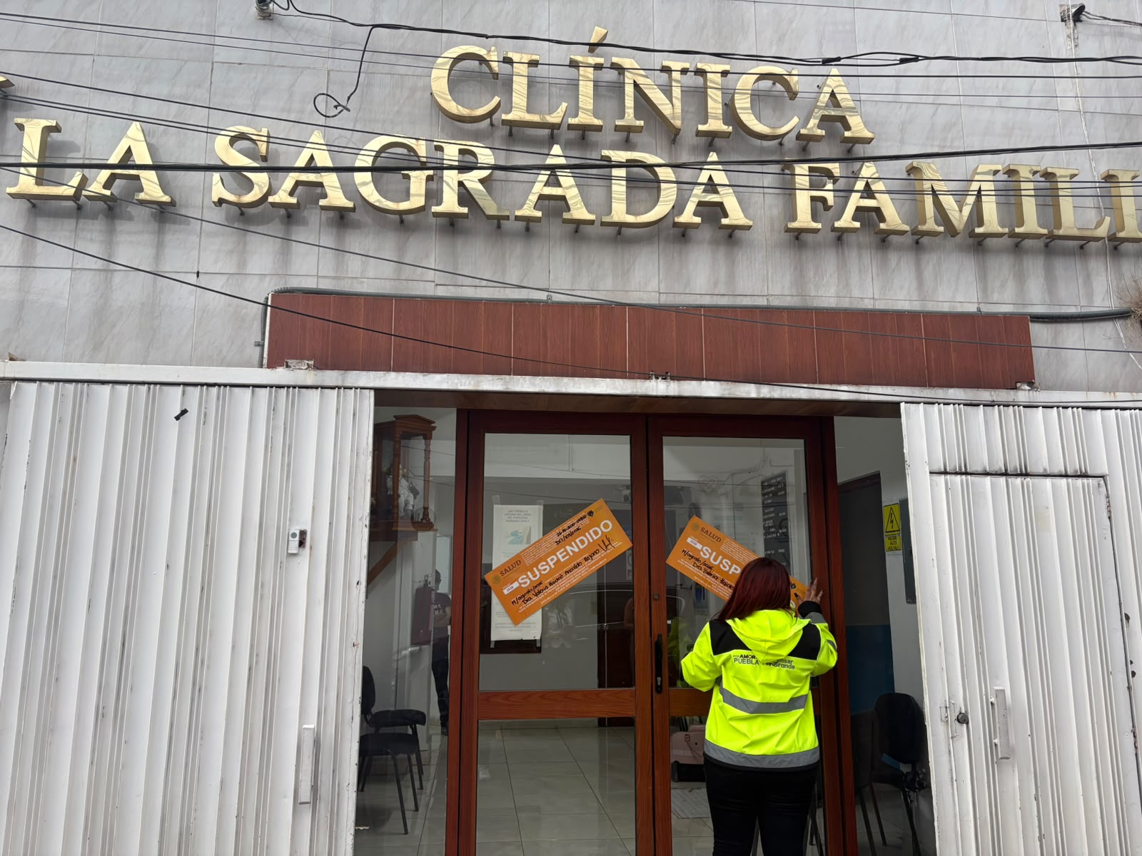 DPRIS suspende definitivamente la Clínica Maternidad Sagrada Familia en Cholula