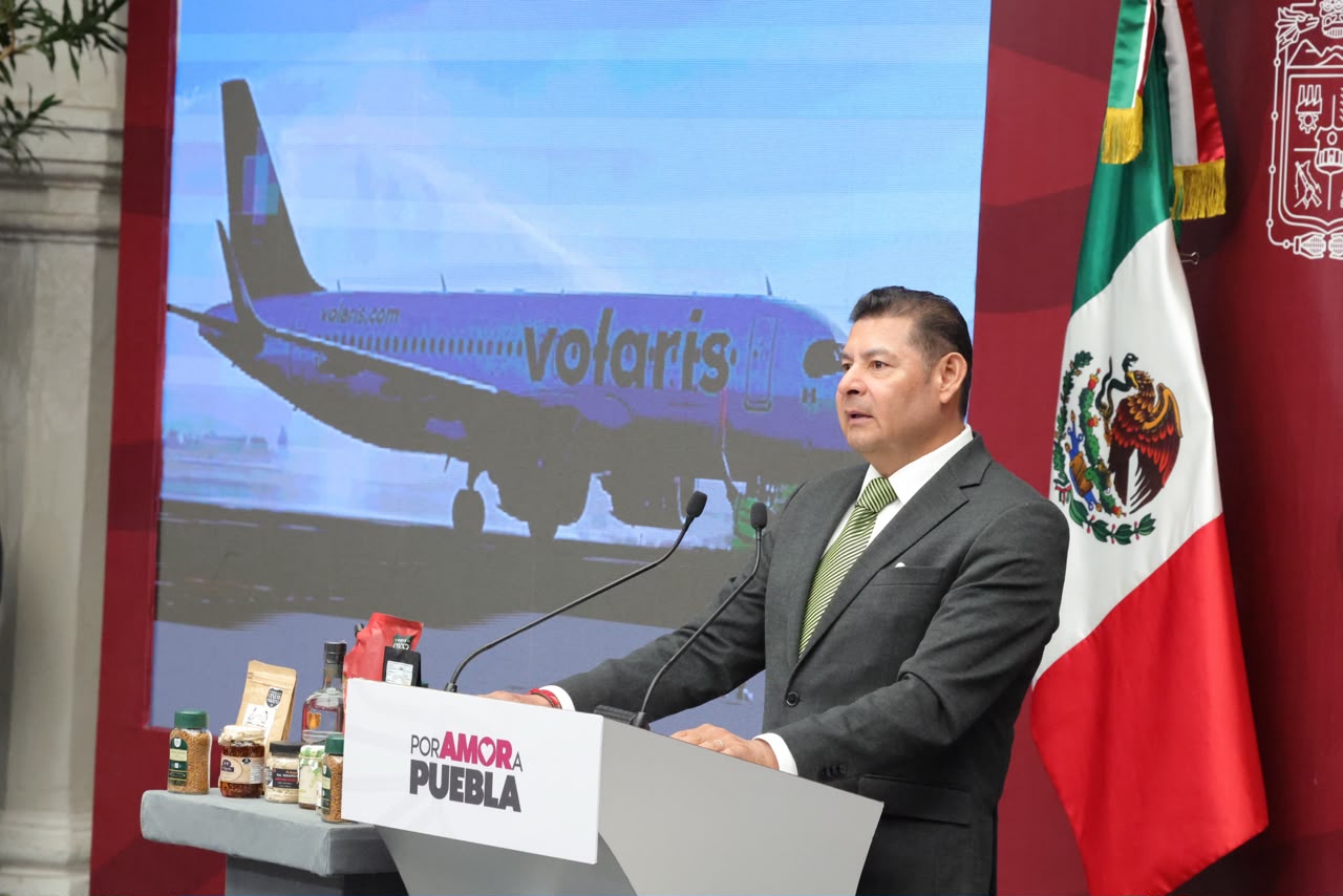 Nuevos vuelos desde Puebla consolidan proyección nacional e internacional de riquezas turísticas